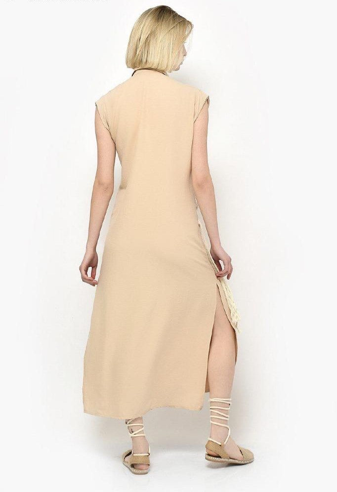 Cara Beige Dress