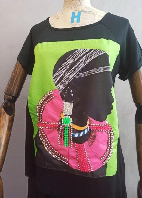 T-shirt Africana