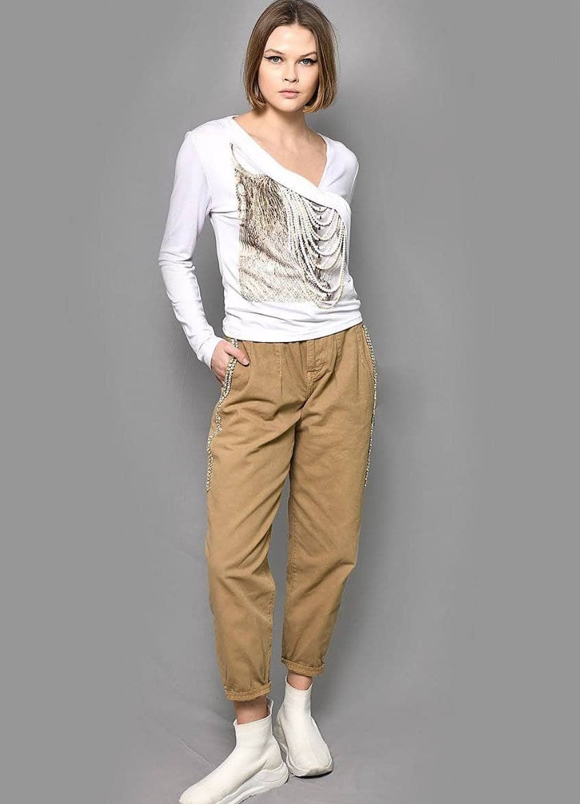 Camisola com colar